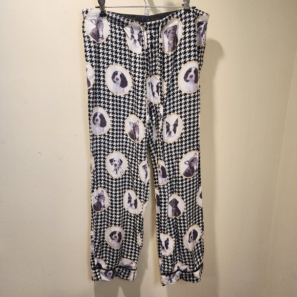 P. J salvaje Dogs Puppies Printed Pajama pant size M - Picture 1 of 13